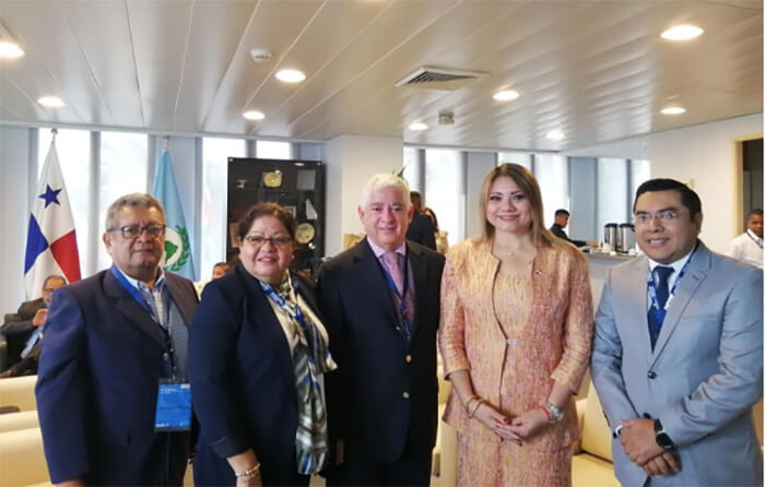 ministra-trabajo-nicaragua-foro-internacional-de-seguridad-y-salud-panama